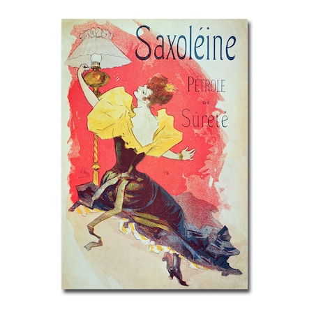 Jules Cheret 'Saxoleine' Canvas Art,30x47